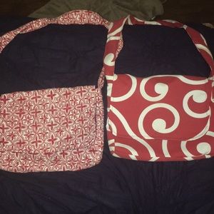 Cross body messenger bags